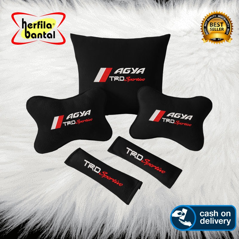 BANTAL MOBIL AGYA TRD SPORTIVO BANTAL AKSESORIS INTERIOR MOBIL AGYA