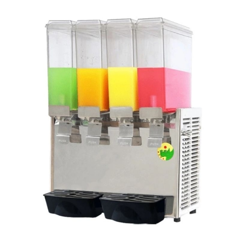 Aurora DD-48C Juice Dispenser Sytem Spray / Jus Dispenser 4 Tabung Dengan Pendingin Sistem Semprot D