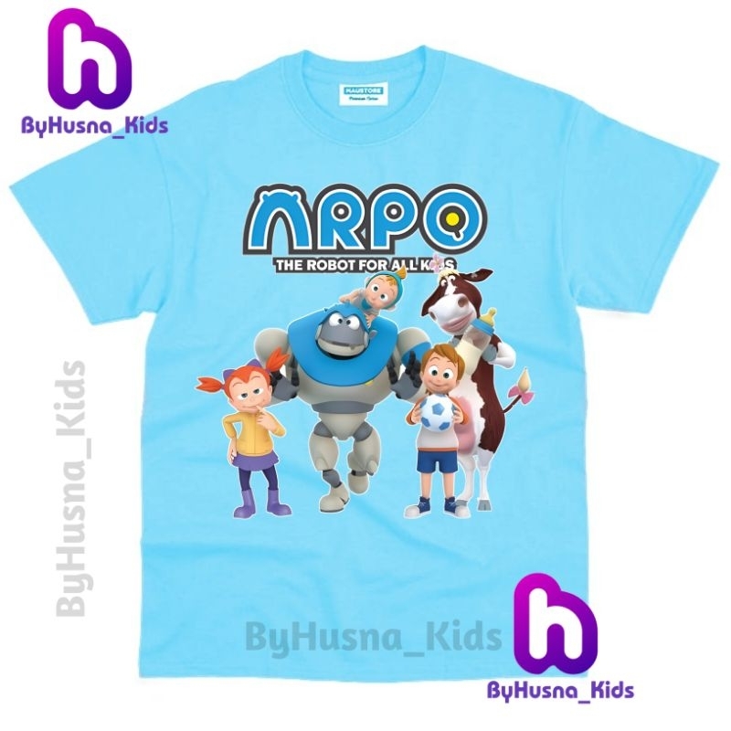 KAOS ANAK ARPO THE ROBOT KARTUN BAJU ANAK BAYI BALITA BATITA ATASAN ANAK 04