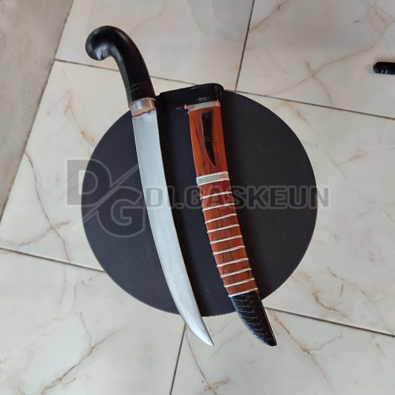 DG Golok POLET ZAMBIA Siap Pakai, Golok Sembelih Hewan Polet Zambia cokk