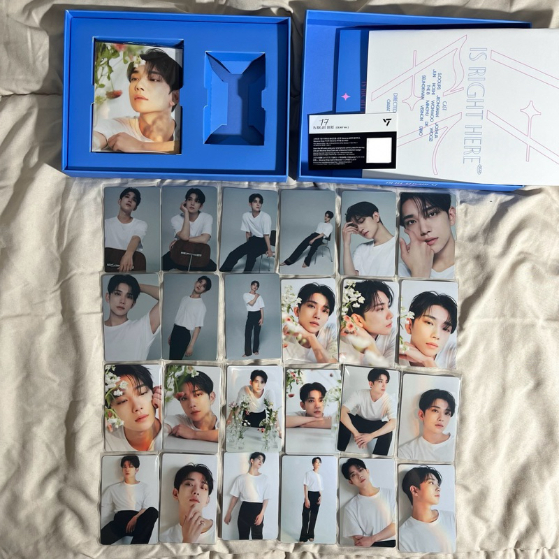 booklet binder 17 is right here joshua / pc photocard svt seventeen