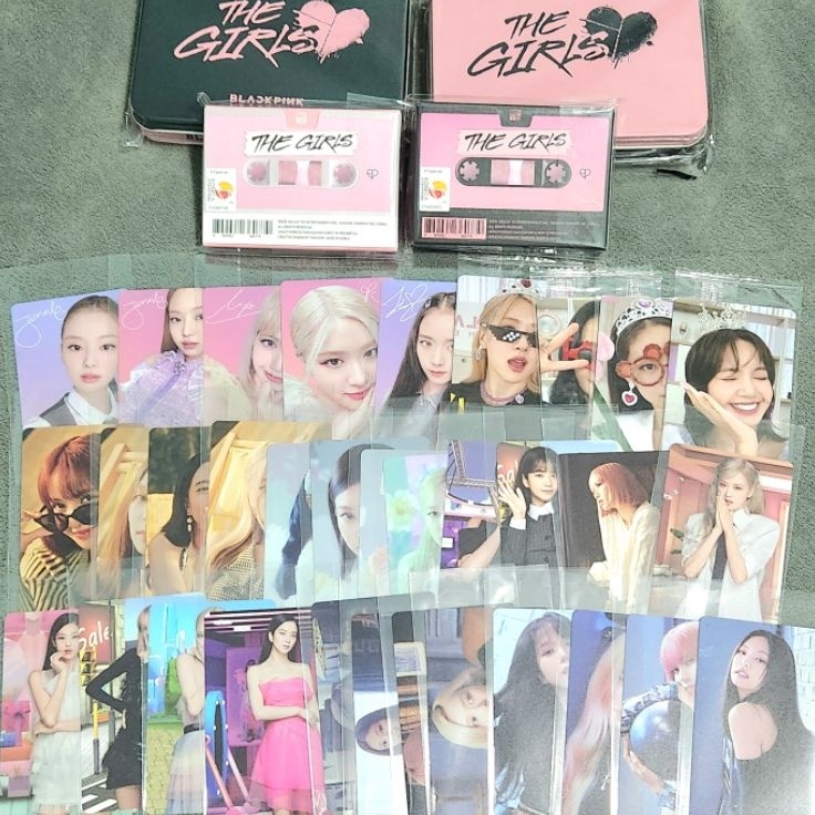 Promo Populer  BLACKPINK Photocard  Album Only  Ktown PreOrder Benefit POB PC  Official from Album GIRLS BPTG OST OST The Game Reve  Stella ver Purple  Pink pc LIMITED EDITION Jisoo Jennie Rose Lisa