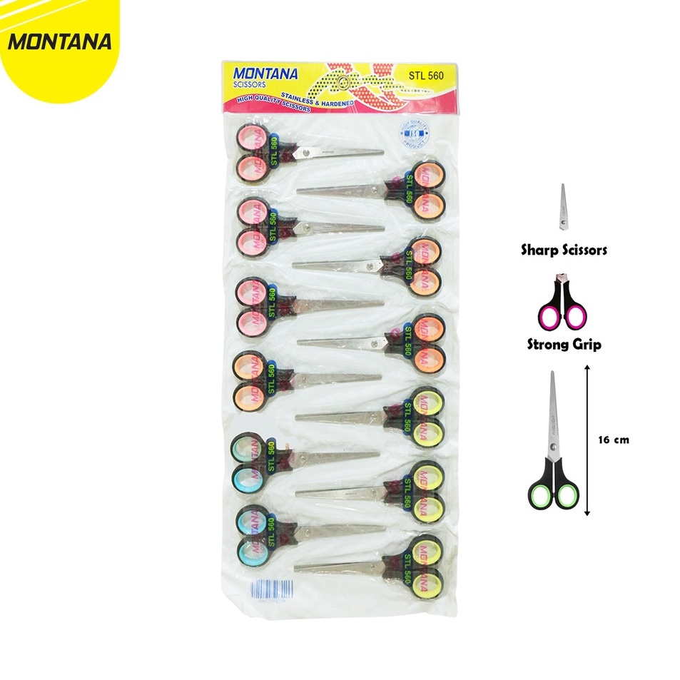 

Produk Pilihan MONTANA Scissors Gunting Montana STL56
