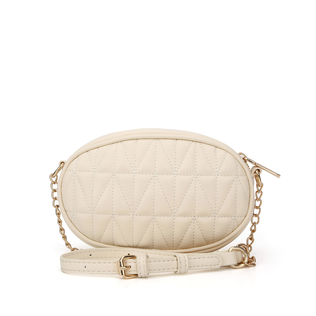 Tas Selempang Wanita Oval Bulat | Sling Bag Undangan Pesta Kondangan