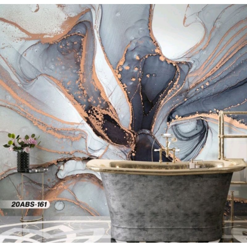 Wall Sticker Dinding Ruang Tamu Motif Marmer , Stiker Dinding Ruang Tamu Marmer , Siker Dinding 3d C