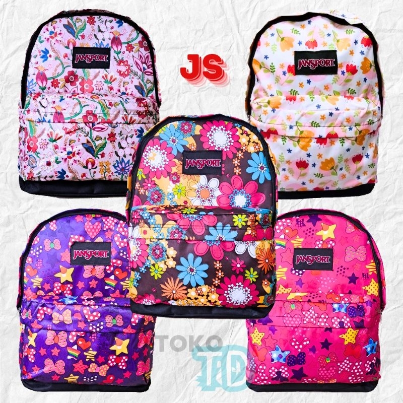 jansport tas punggungung anak sekolah perempuan model js viral untuk sd smp sma ransel terlaris pali