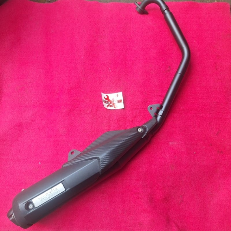 knalpot standar Yamaha R15 V2 original