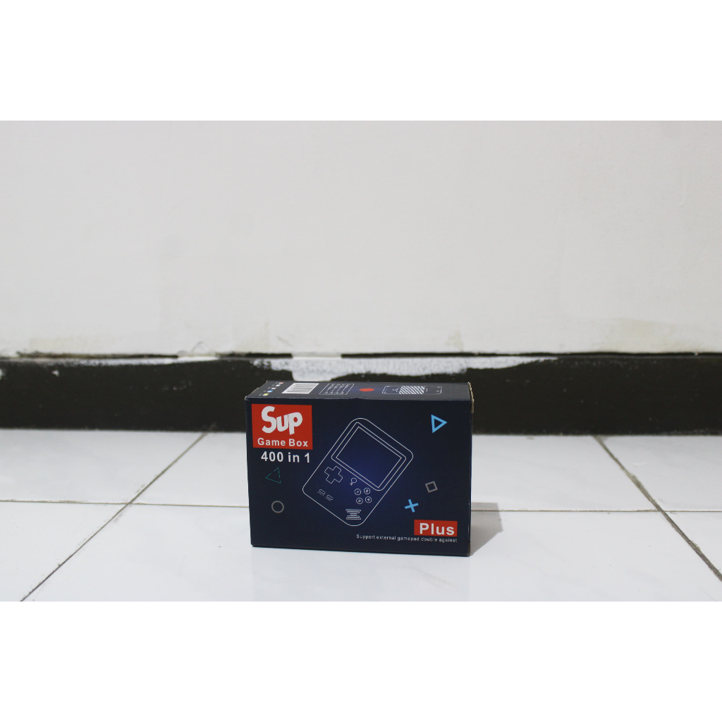 [028] Mainan Anak Murah Gameboy 2 Player Retro Mini 400 in 1 SUP / Game Box Portable Game Boy