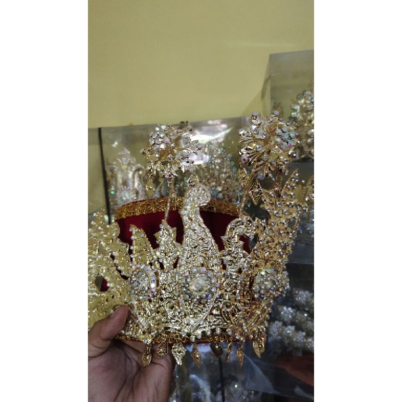 Set Siger Tatah adat Palembang