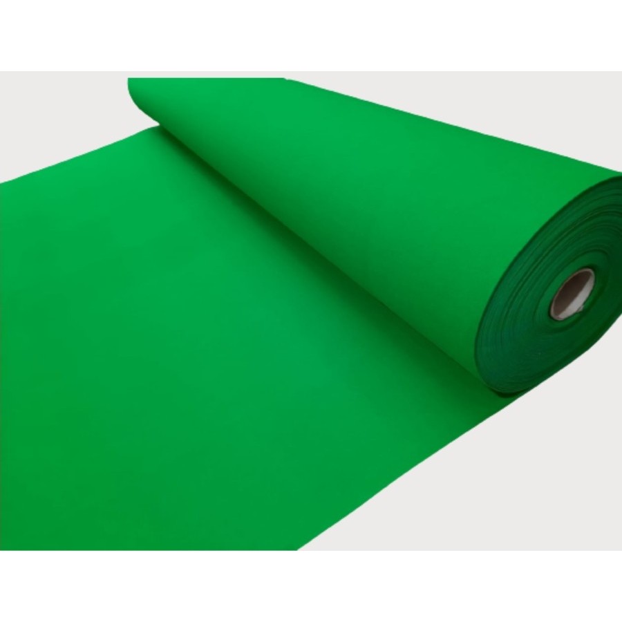 BAROKAH Karpet Bludru Polos 30 Meter x 3 METER (LEBAR 3Meter) 1 Roll Karpet Pameran Murah