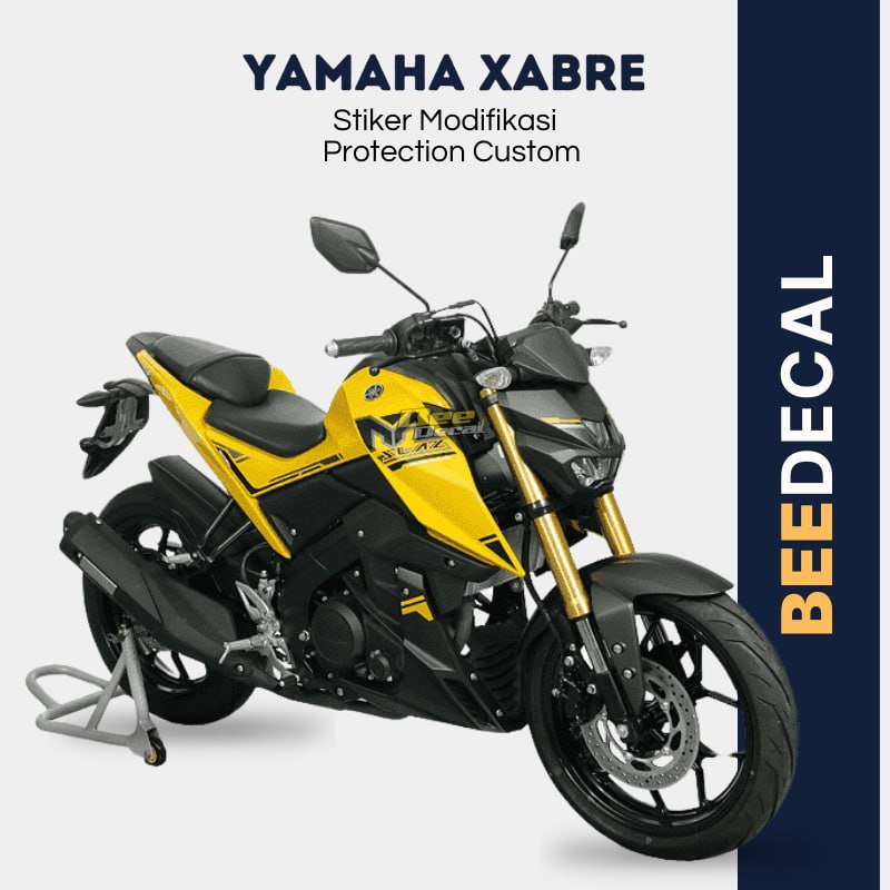 STIKER MOTOR YAMAHA XABRE  - DESAIN CUSTOM | BEEDECAL
