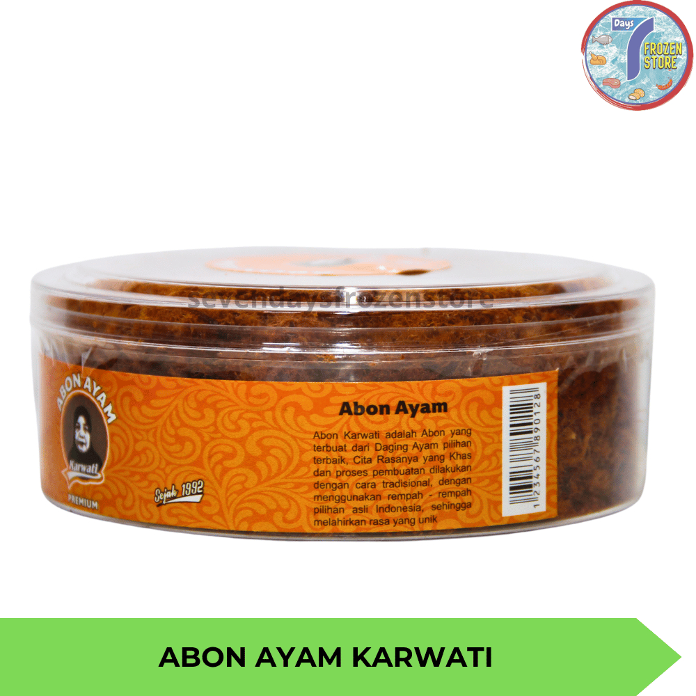 

Abon Ayam Karwati Premium Asli Cianjur