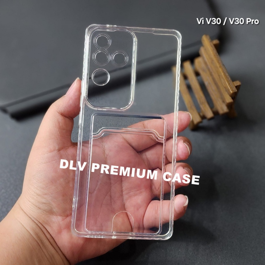 VIVO V30 VIVO V30 PRO VIVO V30E SOFTCASE CARD CASE BENING SLOT KARTU CASE VIVO V30 VIVO V30 PRO VIVO