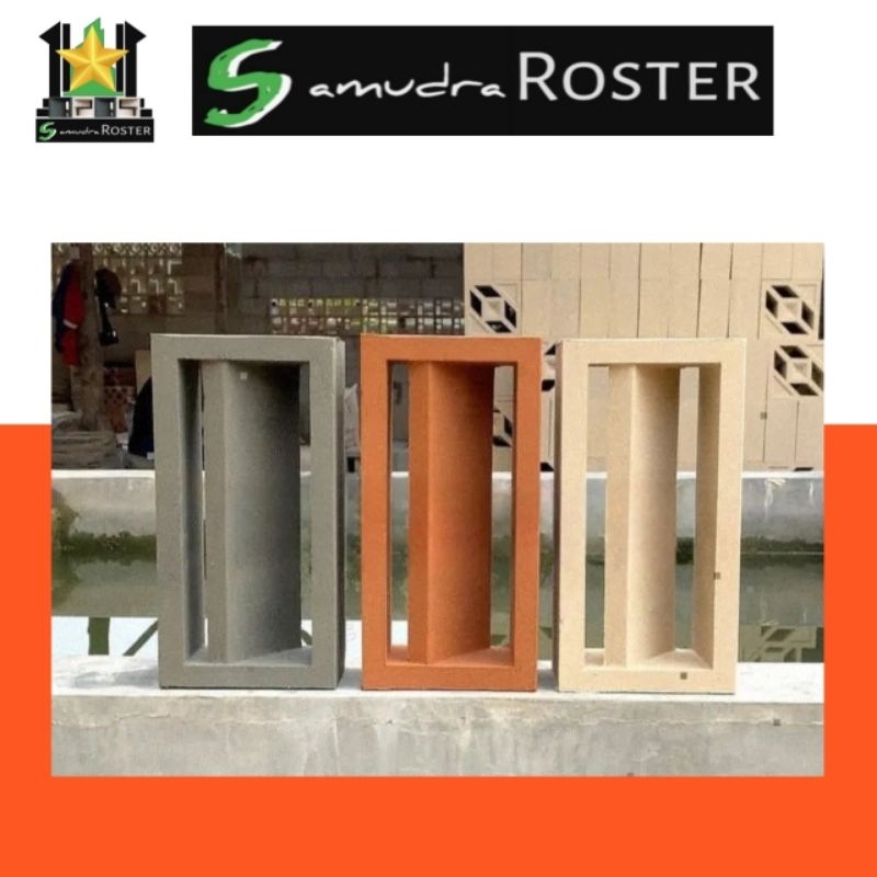 Roster beton / Roster minimalis / Roster nako ukuran 15x30