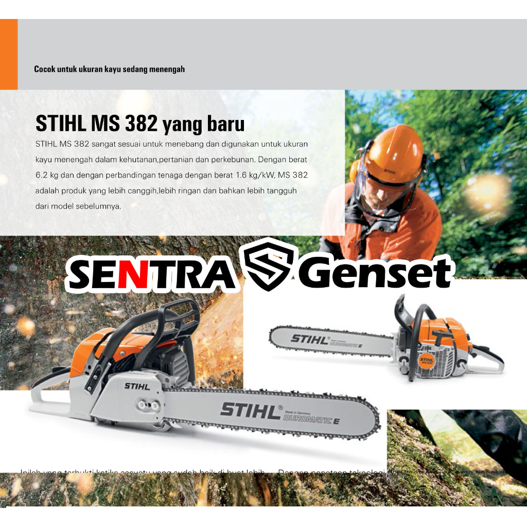 Chainsaw Stihl MS 382 Germany technology