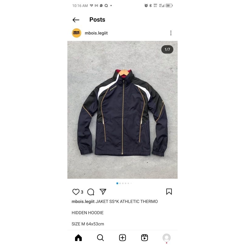 jaket ssk athletic