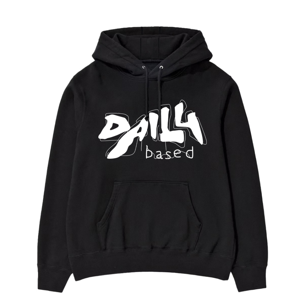 Hoodie | Jacket | DAILYBASED Scratch Black
