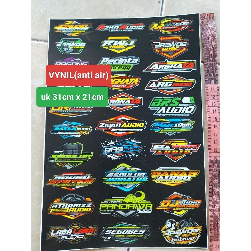 

STIKER AUDIO | STIKER SOUND | STIKER SOUNDSYSTEM | STIKER ANTI AIR | STIKER VYNIL | STIKER PACK