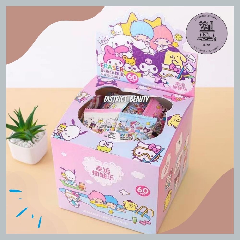 

PENGHAPUS MISTERI KEPALA SANRIO MYSTERY BAG BLIND BAG PENGHAPUS MISTERI KEPALA SANRIO LUCU TERMURAH