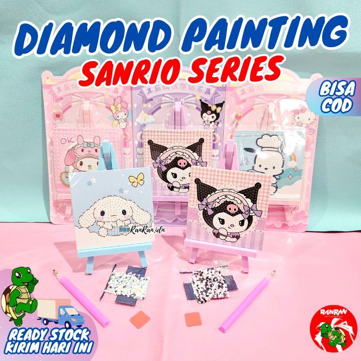 Diamond Painting Sanrio/ Diamond Painting Karakter/Diamond Painting Lengkap