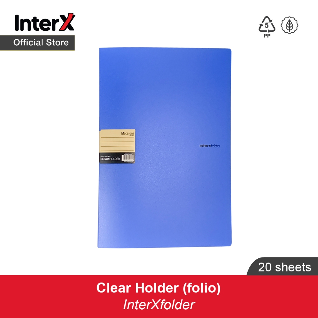 

Clear Holder 20 FC InterXFolder Macarons