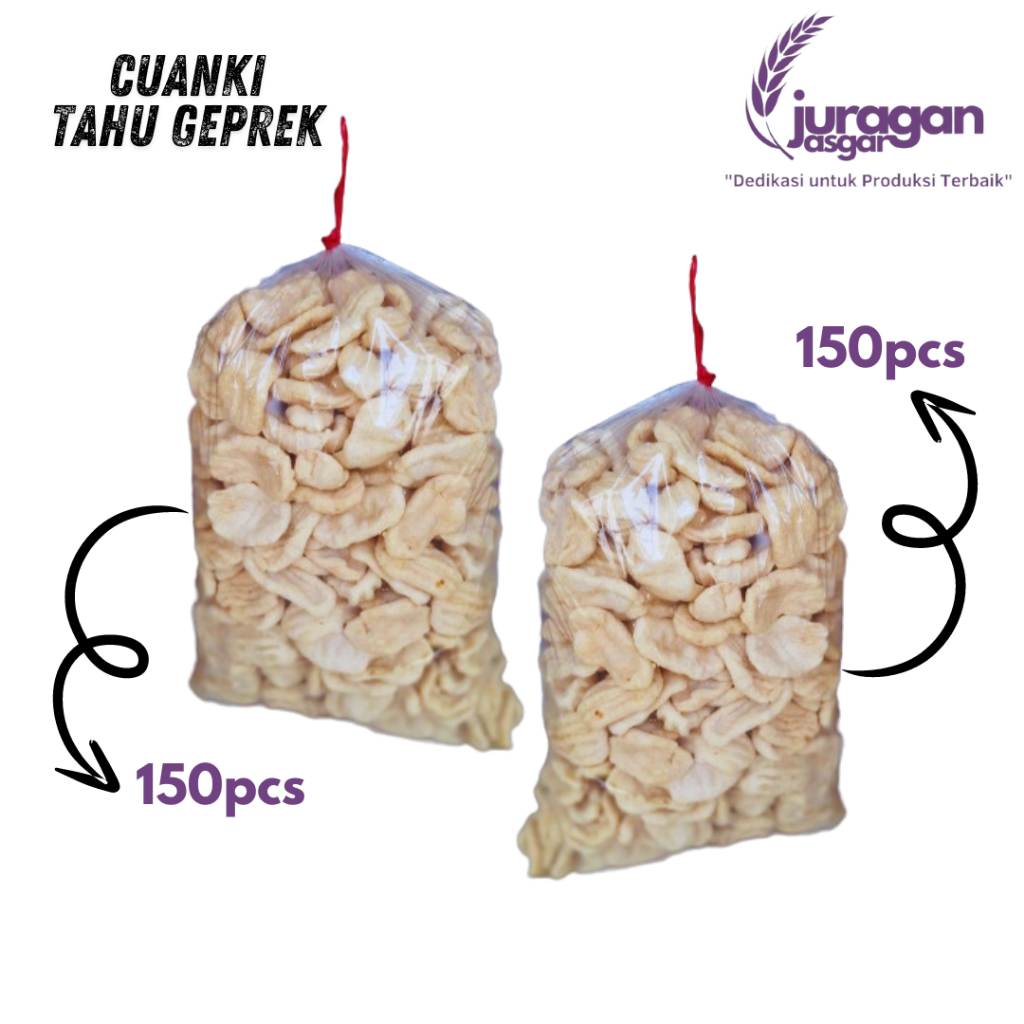 

CUANKI LIDAH PREMIUM ( ISI 150 BIJI ) Topping Asli Garut