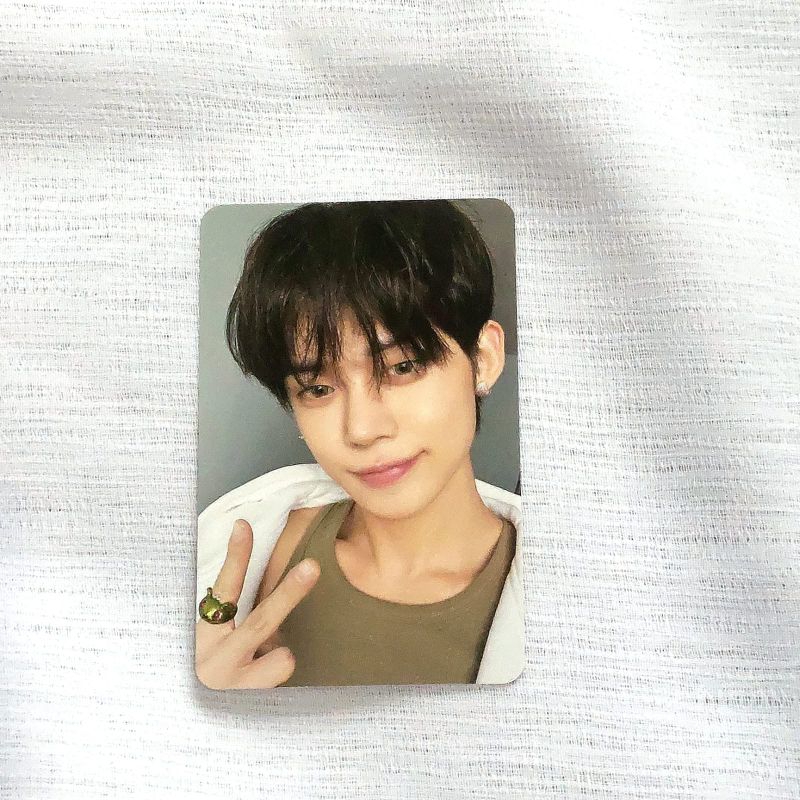 official txt photocard yeonjun weverse B version *damage