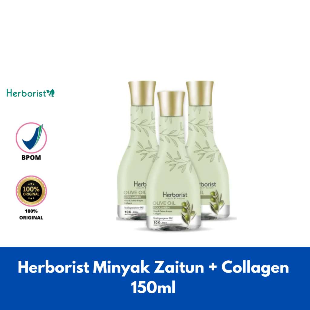Herborist Minyak Zaitun + Collagen