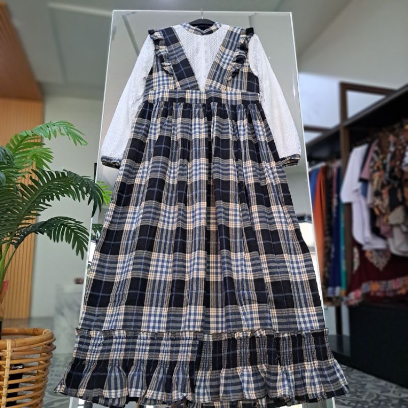 Gamis Flanel Borkat Terbaru Ori Bee Batik Pekalongan