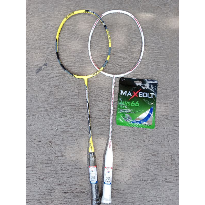 RAKET BADMINTON MAXBOLT SUPERSTAR NOVA // SUPERNOVA ORIGINAL 35 LBS