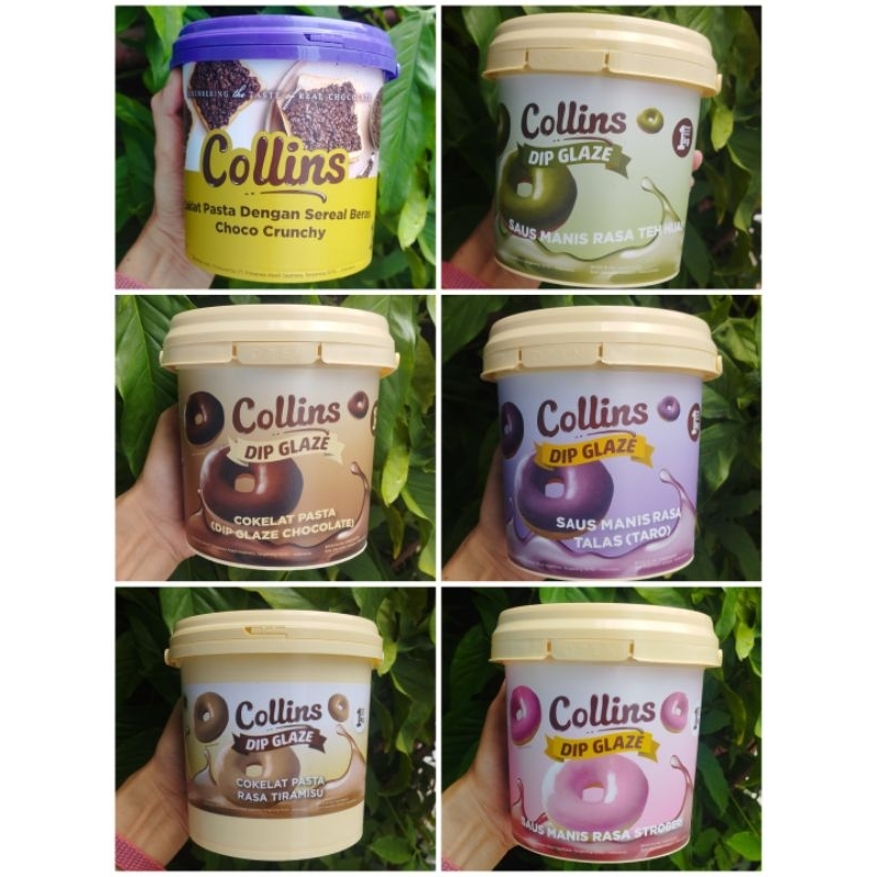 

Collins Choco Crunch Dip Glaze 1 kg All Varian