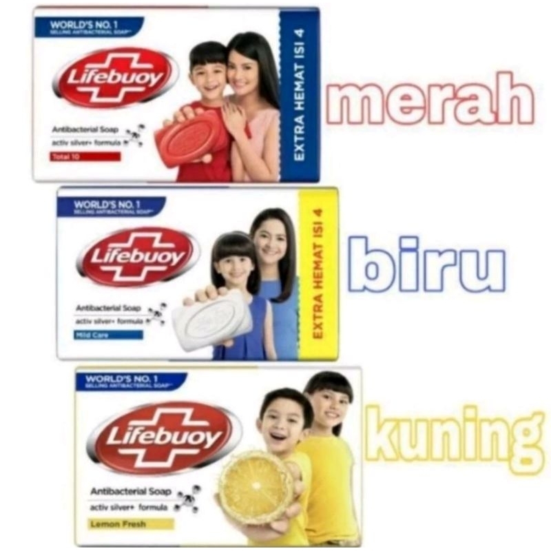 Lifebuoy Sabun Batang 100&60gr