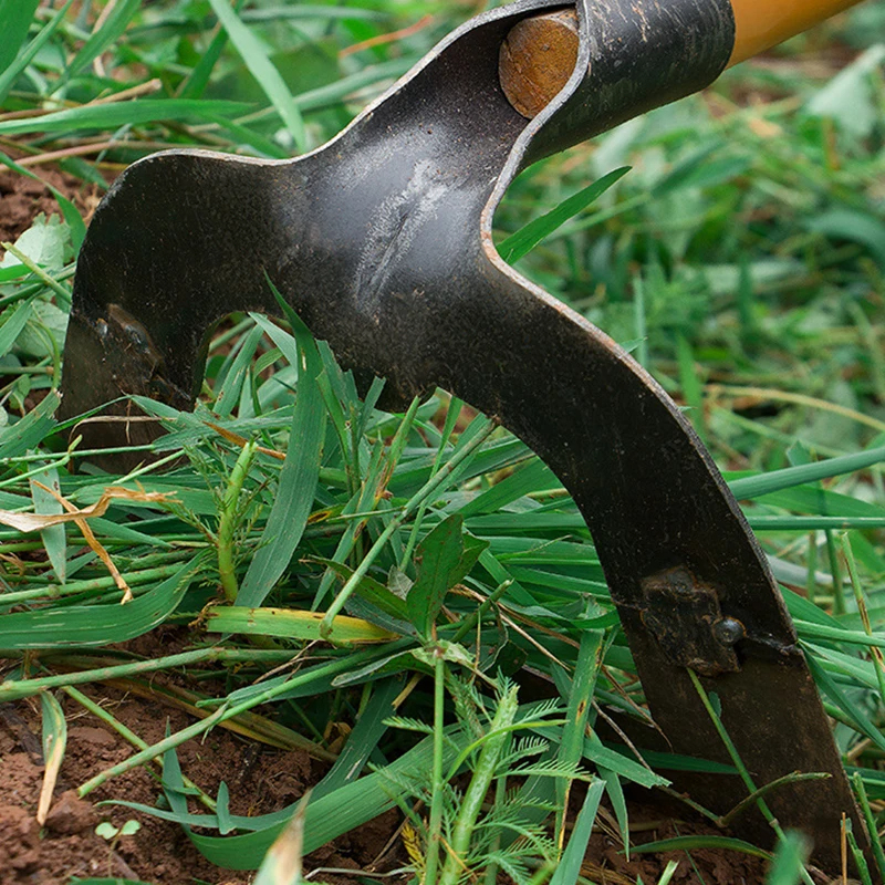 Cangkul Bajak Berongga Baja Mangan Cangkul Kebun Pertanian Multifungsi