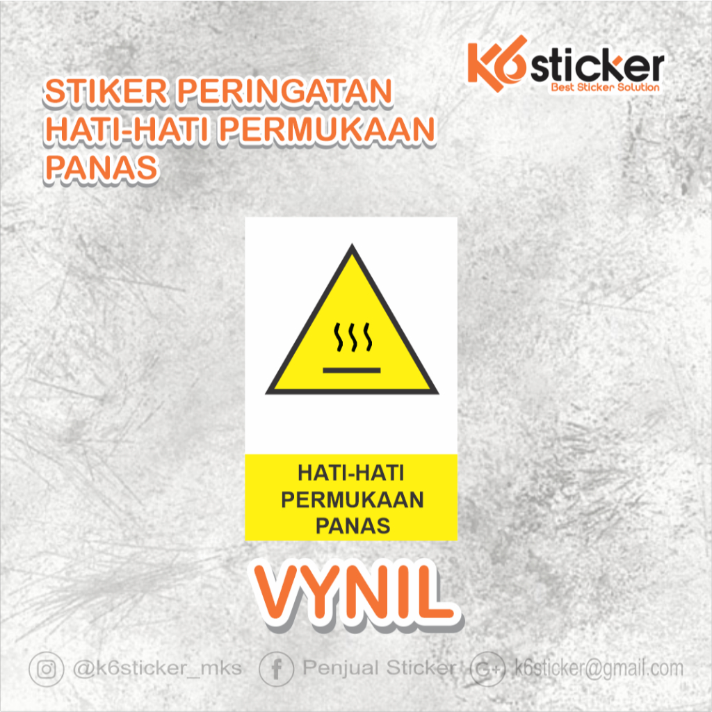 

STIKER HATI HATI PERMUKAAN PANAS 20X30