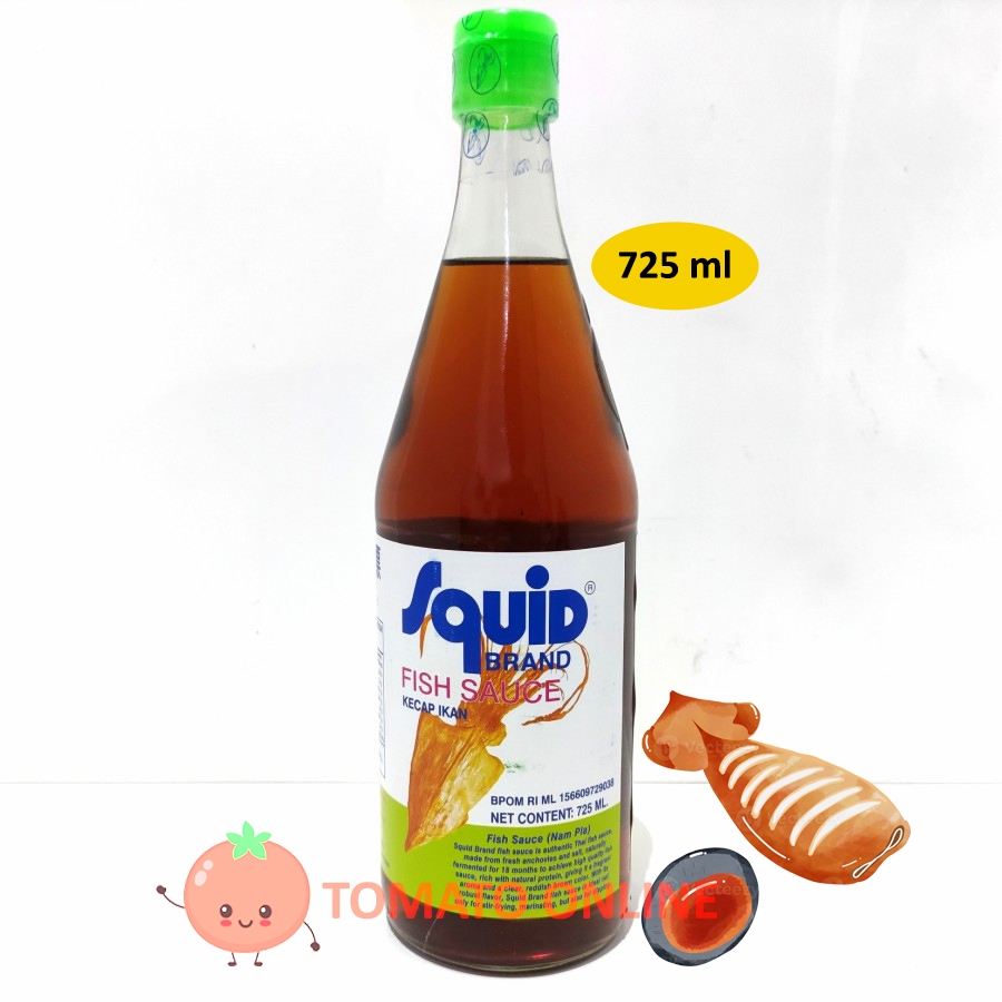 

Squid Brand / Fish Sauce Saos Kecap Ikan / 725ml 725 ml