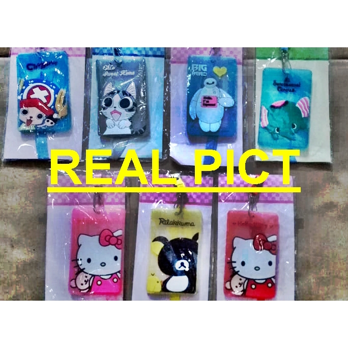 

ID Card Holder Kartun Tempat Kartu Motif Kartun Lucu