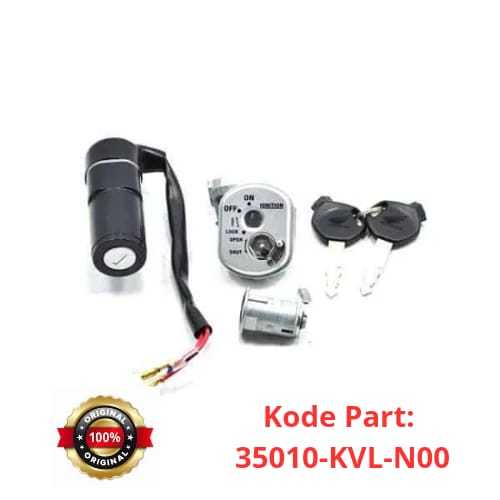 Kunci Kontak 35010-KVL-N00 – Key Set Supra X 125