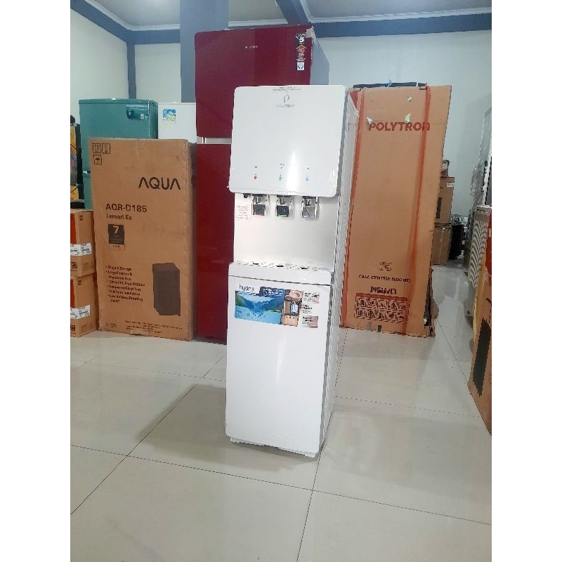 DISPENSER GALON BAWAH POLYTRON PWC 778 WUV (PUTIH)