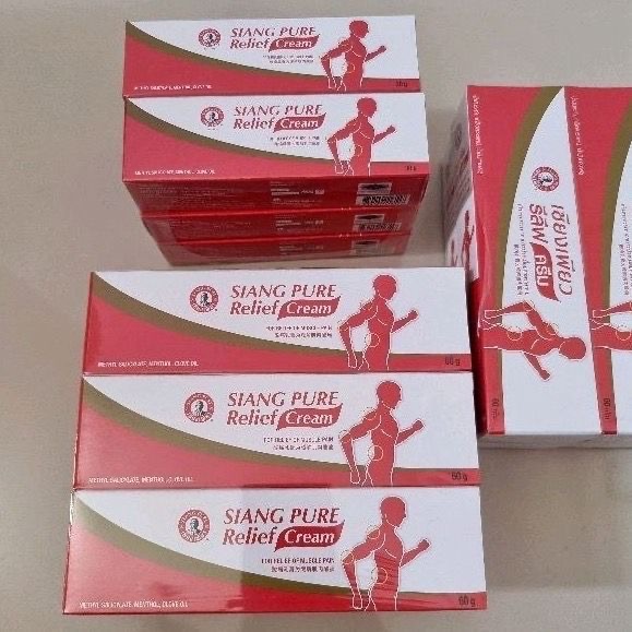 READY Siang Pure Relief Cream For Relief of Muscle Pain Original Thailand/Cream Nyeri Otot