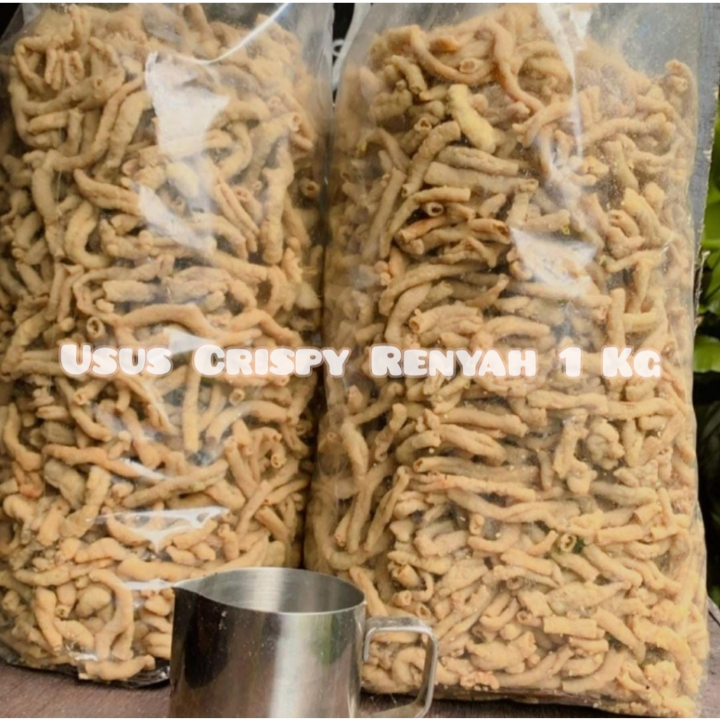 

[ 1KG ] KERIPIK USUS CRISPY ORIGINAL DAUN JERUK 1000 GRAM