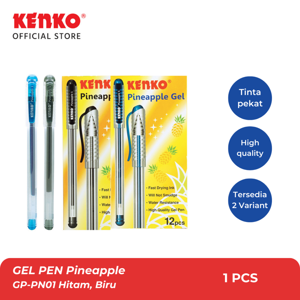 

KENKO GEL PEN Pineapple /PEN/PENA/PULPEN