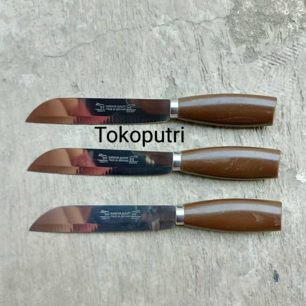 RB Pisau dapur super tajam pisau okapi cap kambing 100% ORI made in germany