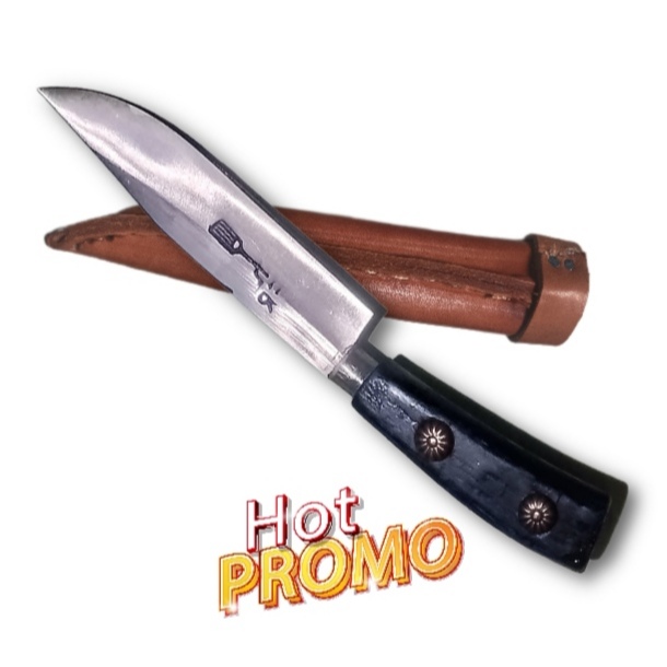 Pisau Daging Super Tajam Kecil Panjang 18 cm Memudahkan Memotong Pekerjaan Dapur Anda