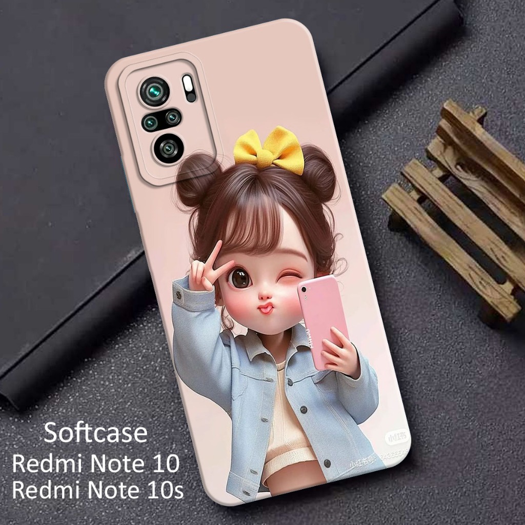 Case Redmi Note 10s Casing Xiaomi Redmi Note 10 Depo Casing [RUPH] Case Glossy Case Aesthetic Custom