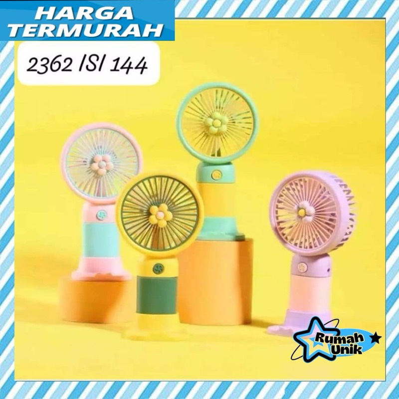 R_UNIK Kipas Angin  Mini Genggam Rechargeabel USB Kipas Mini Lucu