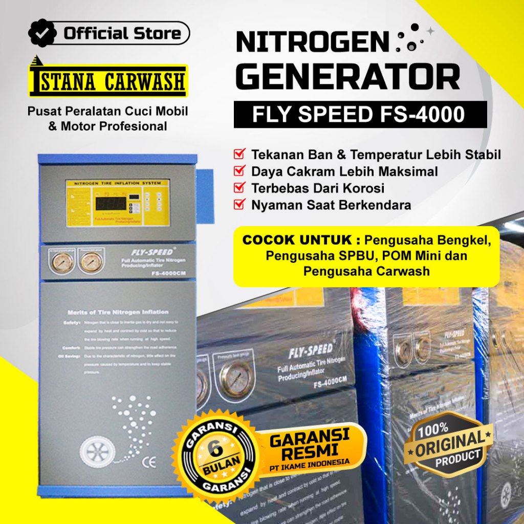 Alat Isi Angin Nitrogen (Nitrogen Generator) / NITROGEN GENERATOR FS-4000