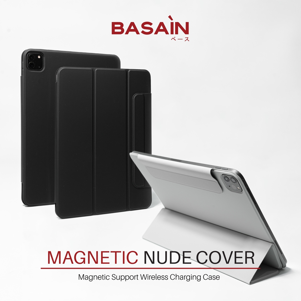 BASAIN Frameless Slim Case iPad Pro 11 12.9 M1 M2 M3 Air 4 5 6 2021 2022 2023