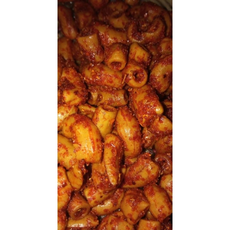 

Makaroni Pedas daun jeruk 100 gr