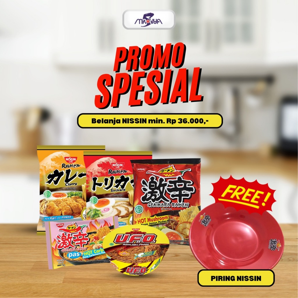 

PROMO SPESIAL NISSIN FREE PIRING NISSIN