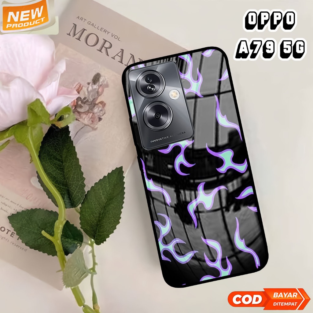 Softcase Glass Kaca OPPO A79 5G [ S68 ].